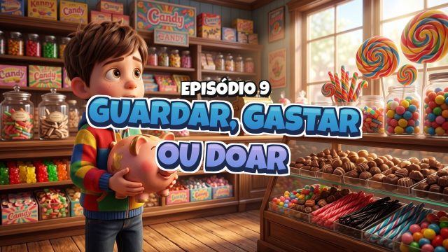 Guardar, gastar ou doar